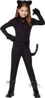 kids cat noir miraculous ladybug costume - spirit halloween officially licensed logo