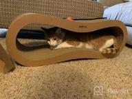 img 1 attached to Modkat Scratcher Lounge (Small - 26.6L X 7H X 10.6D In.) review by Matthew Maggot
