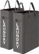 laundry standable handles freestanding storage logo