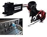img 1 attached to 🔌 MOTONG автомобильные USB розетки с аудиоразъемом для серии Mitsubishi - совместимы с iPhone X/8/7/6/5, iPad, Samsung, LG, Huawei и другими