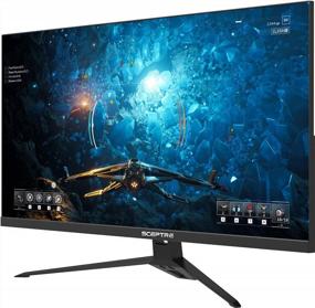 img 3 attached to Sceptre E275B-FPT165 DisplayPort Monitor with FreeSync, Flicker-Free, Frameless Design, and Built-In Speakers.