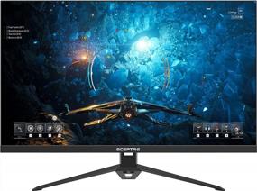 img 2 attached to Sceptre E275B-FPT165 DisplayPort Monitor with FreeSync, Flicker-Free, Frameless Design, and Built-In Speakers.