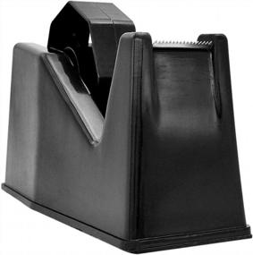 img 4 attached to Heat Press Tape Dispenser 6.3X2.5X3.4" - Fits 1" And 3" Core (Black)