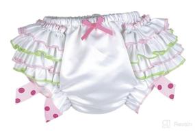 img 1 attached to 🎂 Bearington Baby Her First Birthday Diaper Cover - Girl's 1st Birthday Outfit