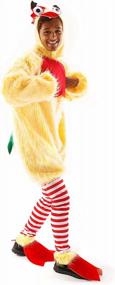 img 2 attached to Unisex Funky Chicken Halloween Costume - Get Silly In This Adult Body Suit!