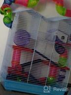 img 1 attached to Spacious And Multileveled Hamster Home With Cross-Over Tubes And Tunnels review by Lorenzo Wood