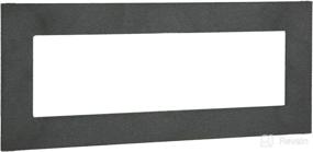 img 1 attached to 🚘 Enhance Your Car Audio Installation with the Metra 89-40-0500 ISO DIN Trim Ring (Black)