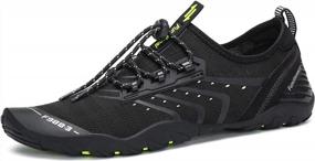 img 4 attached to Ultimate Water Shoes For Men And Women: Quick-Dry Barefoot Design For All Aqua Sports And Activities