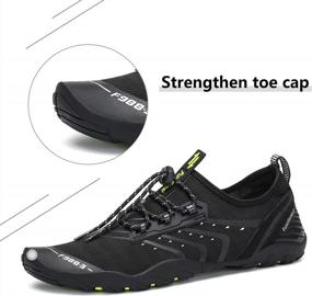 img 2 attached to Ultimate Water Shoes For Men And Women: Quick-Dry Barefoot Design For All Aqua Sports And Activities
