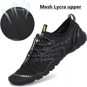 img 3 attached to Ultimate Water Shoes For Men And Women: Quick-Dry Barefoot Design For All Aqua Sports And Activities