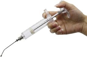 img 1 attached to Duona Hand Feeding Syringe with Curved Gavage Tubes for Baby Birds and Parrots