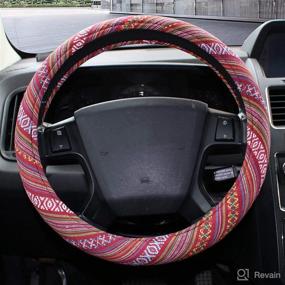 img 4 attached to Bompa 15&#39 Interior Accessories best on Steering Wheels & Accessories