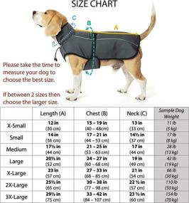 img 2 attached to 🐾 LUCOLOVE SmartHeat Reflective Dog Winter Coat - Waterproof, Lightweight Extra Warmth for Cold Weather