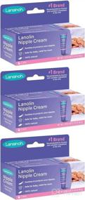 img 2 attached to 🤱 Lansinoh Breast Cream 1.41 Ounce Tube: 3-Pack for Effective Nursing Care