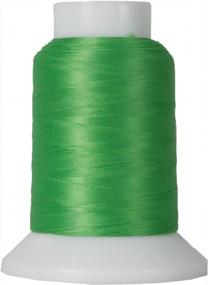 img 4 attached to Get Creative With Threadart'S Meadow Green Wooly Nylon Thread - Perfect For Serger Sewing And Stretchy Fabrics!