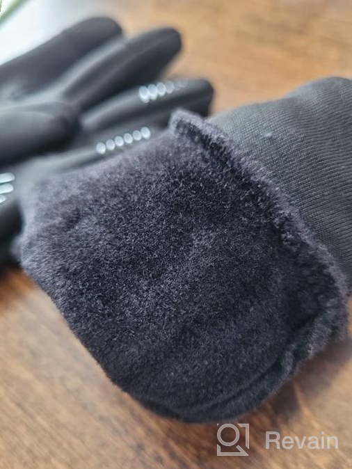 img 1 attached to 🧤 Winter Anti Slip Touchscreen Repellent Boys' Accessories by YukiniYa review by Danny Kamerer