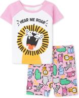 childrens place toddler sleeve shorts logo