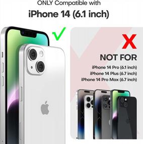 img 3 attached to TAURI 5-In-1 IPhone 14 Case, Military-Grade Shockproof Slim Phone Case With 2 Tempered Glass Screen Protectors And 2 Camera Lens Protectors - Not Yellowing, Suitable For IPhone 14 6.1 Inch - Green