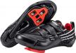 bucklos unisex cycling shoes with delta cleats - compatible with peloton, look delta & shimano spd - ideal for indoor & outdoor spin workouts logo