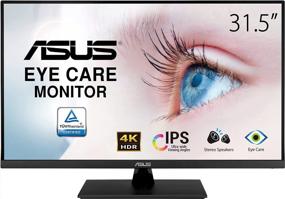 img 3 attached to ASUS 31 5 Monitor VP32UQ Adaptive Sync 31.5", 3840X2160P, Blue Light Filter, Flicker-Free, Built-In Speakers, HD