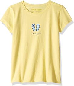 img 4 attached to Life Good Vintage T Shirts Collection Girls' Clothing : Active