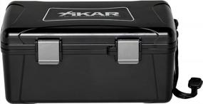 img 3 attached to Protect Your Cigars On The Go With Xikar'S 215Xi Travel Carrying Case - Holds 15 Cigars, Watertight, Crushproof, And Includes Humidifier!