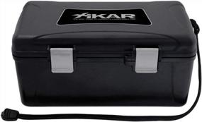 img 2 attached to Protect Your Cigars On The Go With Xikar'S 215Xi Travel Carrying Case - Holds 15 Cigars, Watertight, Crushproof, And Includes Humidifier!