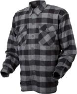 scorpion covert flannel shirt large motorcycle & powersports for protective gear logo