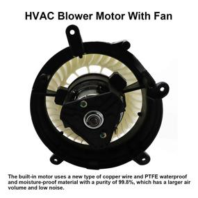 img 1 attached to 🔥 Youxmoto HVAC Heater Blower Motor w/ Fan Cage for Mercedes C220 C230 C280 CL500 CL600 CLK320 CLK430 CLK500 SLK200 SLK230 SLK320