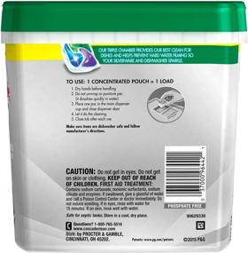 img 3 attached to 🧼 Powerful Cleaning with Cascade Platinum ActionPacs Dishwasher Detergent (88 ct.) - Fresh Scent!