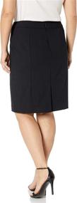 img 1 attached to 👗 Calvin Klein Women's Straight Charcoal Skirt: Effortless Elegance for Stylish Women