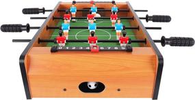img 1 attached to ⚽ WIN.MAX Mini Foosball Table: 20-Inch Upgrade - Easy to Store Soccer Game for Kids