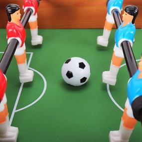 img 3 attached to ⚽ WIN.MAX Mini Foosball Table: 20-Inch Upgrade - Easy to Store Soccer Game for Kids