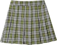 milumia tartan pleated elastic uniform girls' clothing via skirts & skorts logo