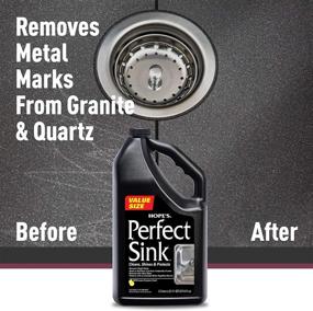 img 1 attached to 🚰 Premium Value Size: Hope's Perfect Sink Cleaner and Polish - Restorative, Stain-Remover and Water-Repellant for Brushed Stainless Steel, Cast Iron, Porcelain, Corian, Composite, and Acrylic Sinks