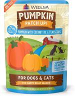 weruva pumpkin patch up! - the ultimate pumpkin pouches for happy dogs & cats logo