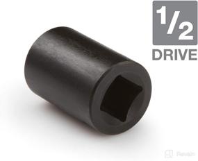 img 1 attached to TEKTON 47754 1/2-Inch Drive x 11/16-Inch Impact Socket: Reliable 6-Point Tool for Heavy-Duty Applications