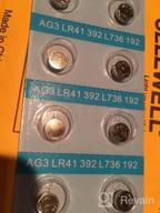 img 1 attached to CELEWELL LR41 Batteries (20-Pack) - Suitable For Digital Thermometers, AG3, L736, GP192, 392 Button Cell Devices – 43MAh Capacity And 5-Year Warranty review by Mary Brown