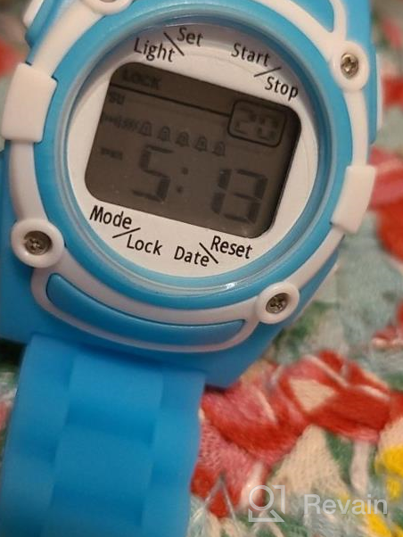 img 1 attached to Vibrating Alarm Watch for Kids - Reminder for Medication, Urinary Training, Potty and Pill Alert - Digital 8 Vibra Medical Reminder for Children review by Chad Fox