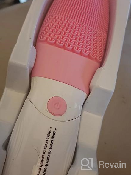 img 1 attached to Get Glowing Skin With Our Sonic Facial Cleansing Brush - Waterproof, USB Rechargeable, And Exfoliating Silicone Scrubber review by Kelly Martinez