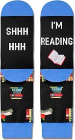 img 2 attached to Women'S Crazy Socks - Fun Novelty Socks Gift For Teachers, Book Lovers