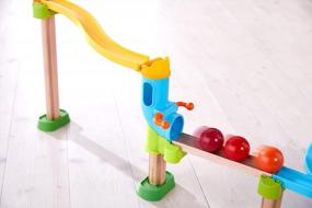 img 2 attached to HABA Kullerbu 33 Piece Traffic Jam Ball Track Set With Funnel For Kids And Toddlers