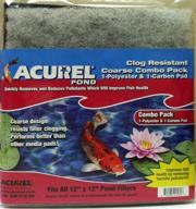 acurel coarse polyester carbon 12 inch logo