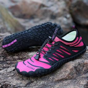 img 3 attached to UBFEN Men'S & Women'S Quick-Dry Water Shoes For Boating, Fishing, Diving, Surfing & More!