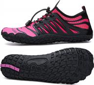 ubfen men's & women's quick-dry water shoes for boating, fishing, diving, surfing & more! logo