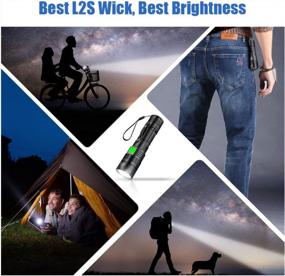 img 1 attached to Upgraded 2022 Wsky Rechargeable LED Light - High Lumen Output, XHP166.6 Super Bright LED, Waterproof And Ideal For Camping, Emergencies And Adventure - 5 Modes Available