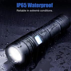 img 2 attached to Upgraded 2022 Wsky Rechargeable LED Light - High Lumen Output, XHP166.6 Super Bright LED, Waterproof And Ideal For Camping, Emergencies And Adventure - 5 Modes Available