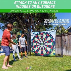 img 1 attached to Experience Fun And Excitement In Your Backyard With GoSports Chip N' Stick Golf Games And Giant Size Targets