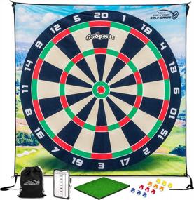 img 4 attached to Experience Fun And Excitement In Your Backyard With GoSports Chip N' Stick Golf Games And Giant Size Targets
