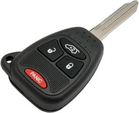 img 3 attached to 2 Pack Keyless2Go Replacement Car Keyless Entry Remote for Vehicles with 4 Button M3N5WY72XX